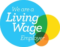 Living Wage logo for being an accredited employer